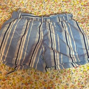 Hollister Striped Tie Shorts